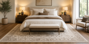 Bedroom Rug Size Guide: How to Choose the Perfect Rug Size for Your Bedroom