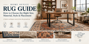 Home Office Rug Guide: How to Choose the Right Size, Material, Style & Placement