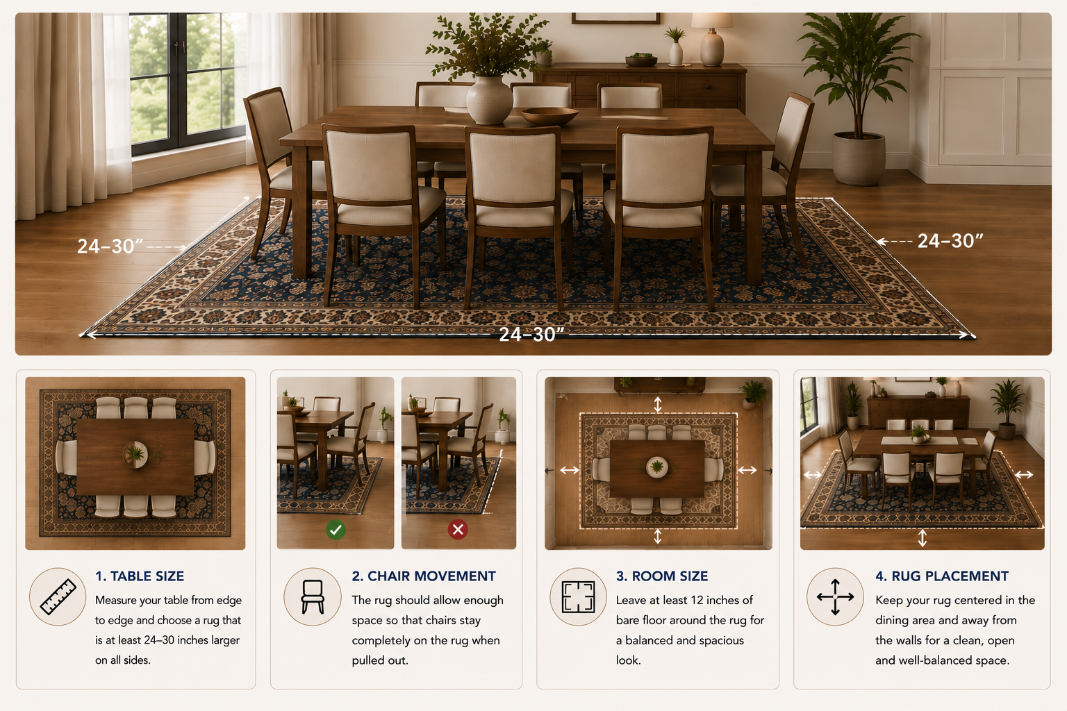 how-to-choose-the-best-rug-size-for-your-dining-room