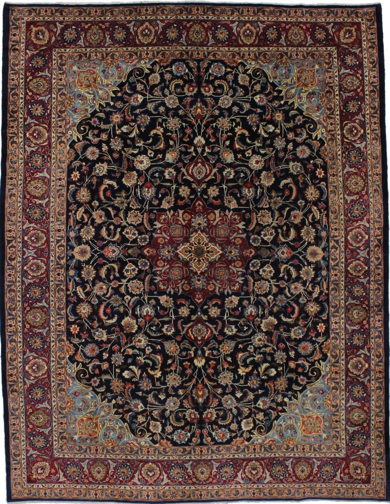 Traditional Kashmar Persian Rug hand-knotted persian rug