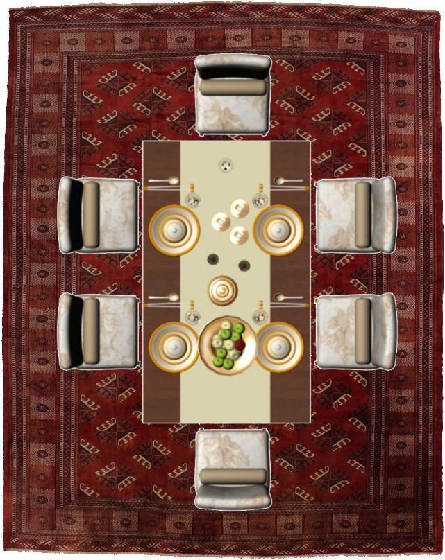 traditional area rug