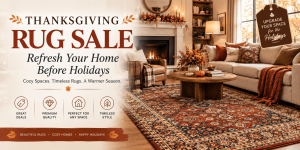 Thanksgiving Rug Sale: Refresh Your Home Before the Holidays
