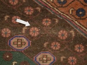 Semi Antique Muted Colors Tribal Floral 4'5X9'8 Meshkin Persian Runner Rug