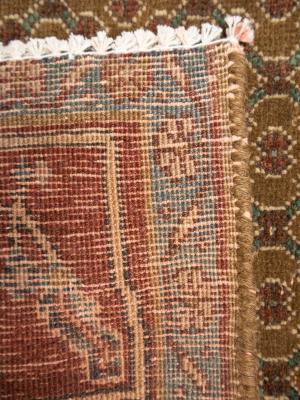 Semi Antique Brown Tribal 5X9 Koliaie Persian Rug