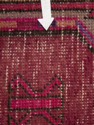 Vintage Muted Colors Tribal 4X11 Hamedan Persian Runner Rug