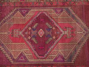 Vintage Muted Colors Tribal 4X11 Hamedan Persian Runner Rug
