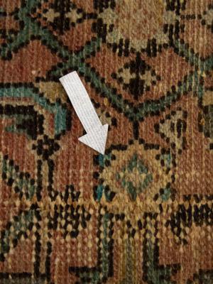 Semi Antique Muted Colors Tribal 3X10 Hamedan Persian Runner Rug