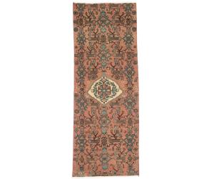 Semi Antique Muted Colors Tribal 3X7 Hamedan Persian Runner Rug