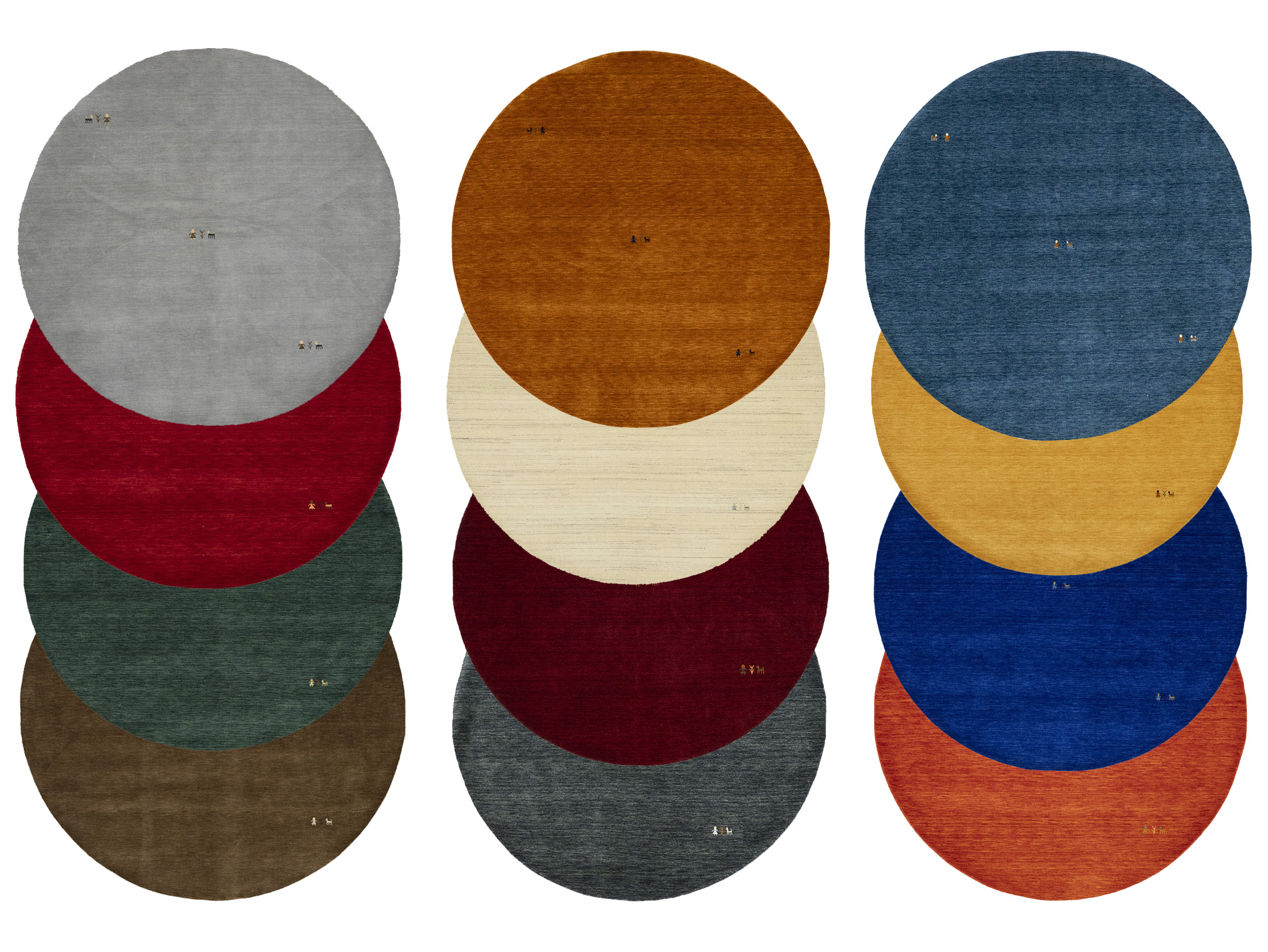 Oatmeal Tribal Gabbeh Modern Rug in All Size - Image 16