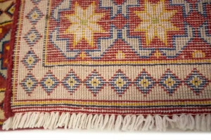 Red Semi Antique Allover Floral 4X6 Tabriz Persian Oriental Rug