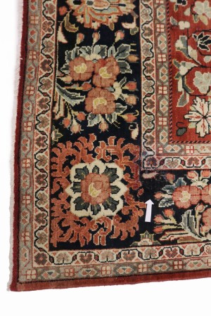 Antique Red Floral Classic 11X14  Rug