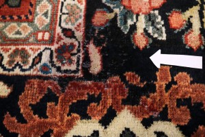 Antique Red Floral Classic 11X14  Rug