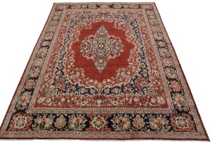 Antique Red Floral Classic 11X14  Rug