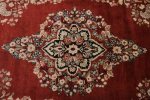 Antique Red Floral Classic 11X14  Rug