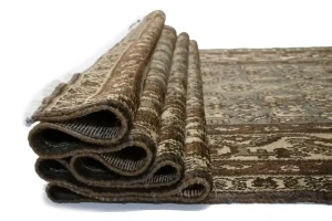 Semi Antique Tribal 4X15 Nahavand Persian Runner Rug