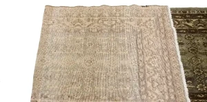 Semi Antique Tribal 4X15 Nahavand Persian Runner Rug