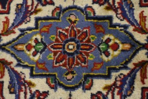 Vintage Red Traditional 10X13 Kashan Persian Rug