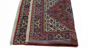 Floral Bittersweet Red 3X4 Bidjar Persian Rug