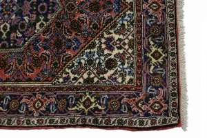 Floral Bittersweet Red 3X4 Bidjar Persian Rug