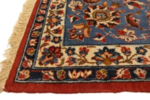 Semi Antique Orange-red Classic 9X13 Najafabad Persian Rug