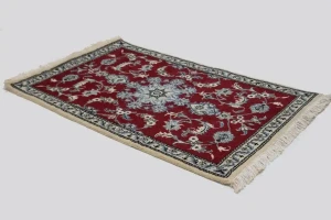 Red Traditional 3X5 Nain Persian Rug