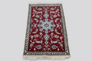 Red Traditional 3X5 Nain Persian Rug