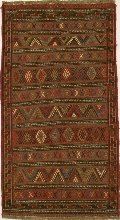 Tribal 4X7 Sumak Persian Rug