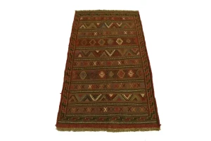 Tribal 4X7 Sumak Persian Rug