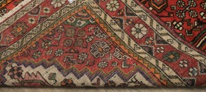 Semi Antique Tribal 3'8X6'5 Hamedan Persian Rug