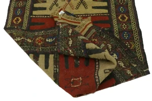 Khaki Tribal 3X6 Sumak Herati Persian Rug