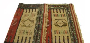 Khaki Tribal 4X6 Sumak Persian Rug