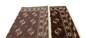 Burgundy Tribal 5X7 Turkoman Persian Oriental Rug