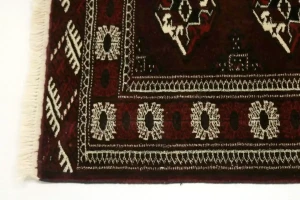 Burgundy Tribal 5X7 Turkoman Persian Oriental Rug