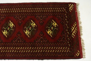 Red Tribal 2X10 Turkoman Persian Runner Rug