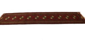 Red Tribal 2X10 Turkoman Persian Runner Rug