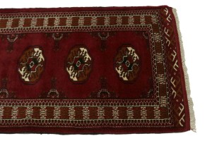 Red Tribal 2X10 Turkoman Persian Runner Rug
