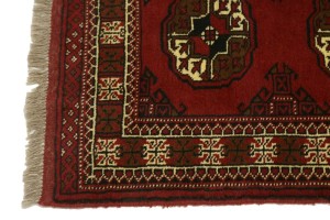 Red Tribal 3X10 Turkoman Persian Runner Rug