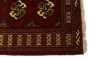 Red Tribal 2X10 Turkoman Persian Runner Rug