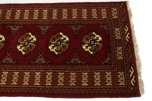Red Tribal 2X10 Turkoman Persian Runner Rug