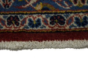 Vintage Red Traditional 10X13 Kashan Persian Rug