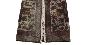 Vintage Red Tribal 3X6 Balouch Persian Rug