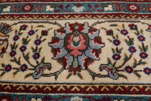Vintage Red Classic 10X13 Tabriz Persian Rug