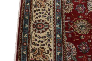 Vintage Red Classic 10X13 Tabriz Persian Rug