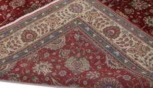 Vintage Red Classic 10X13 Tabriz Persian Rug