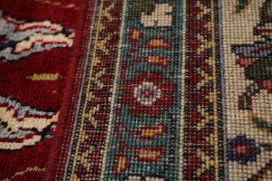Vintage Red Classic 10X13 Tabriz Persian Rug