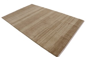 Beige Tribal 5'6X8'7 Gabbeh Persian Rug