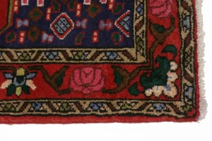 Red Vintage Floral 3X13 Bidjar Sanneh Persian Runner Oriental Rug