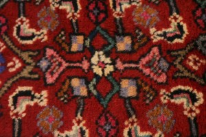 Vintage Red Tribal 6'7X10'5 Zanjan Persian Rug