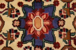 Vintage Red Tribal 6'7X10'5 Zanjan Persian Rug