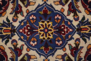 Vintage Red Traditional 8X12 Kashan Persian Rug